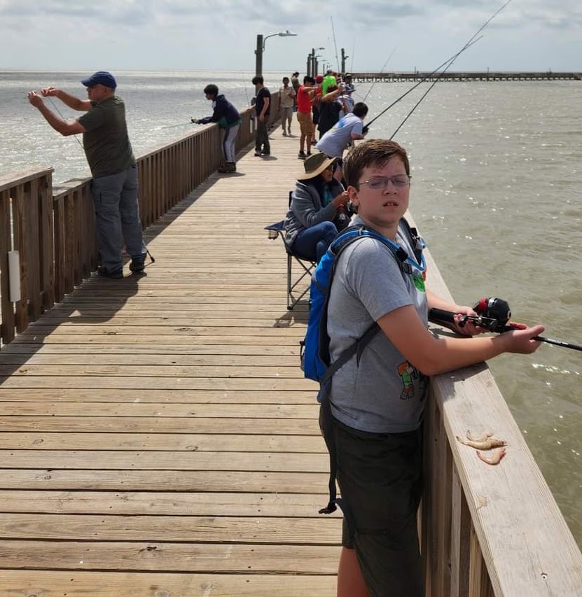 Coastal Fishing at Goose Island State Park